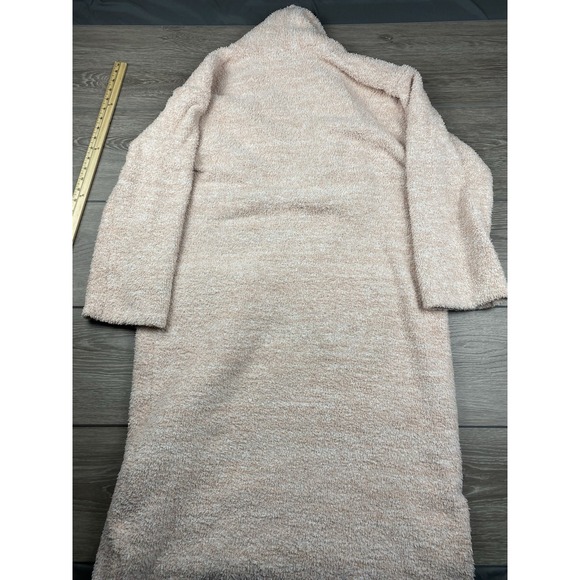 Barefoot Dreams Women's Cozychic Belted Robe Pale Pink Size 2 - Picture 7 of 7